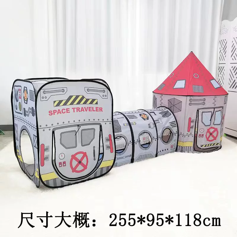 (Cross-border trading), cartoon tent, space toy, family astronaut, tunnel for crawling for amusement parks, playhouse