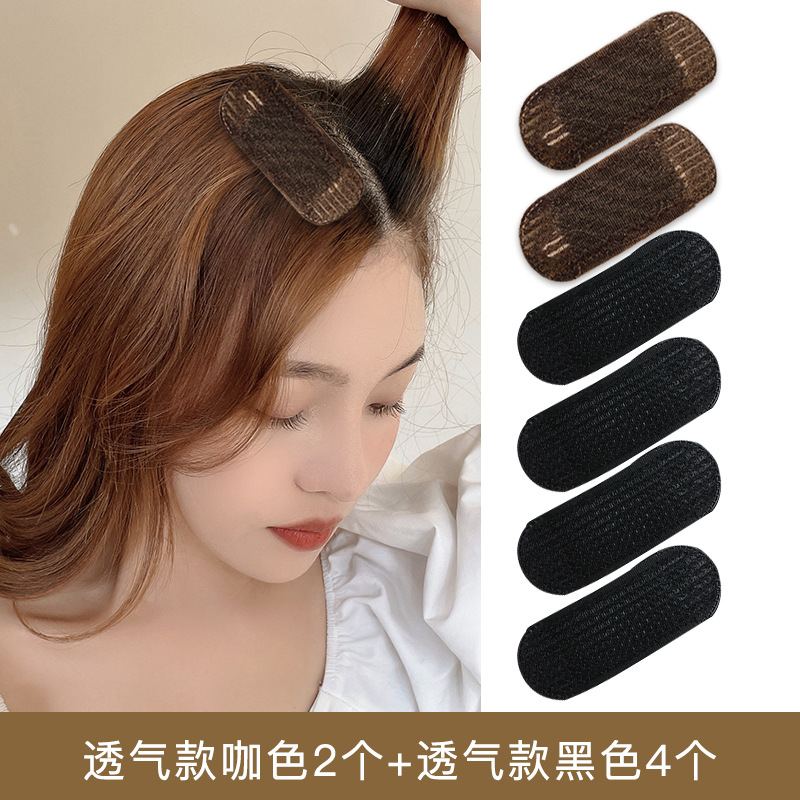 Pelo raíz suelta clip pelo esponjoso artefacto espalda Cabeza almohadilla cabello Dispositivo de aumento de la altura del pelo cabeza superior esponja invisible almohadilla del pelo