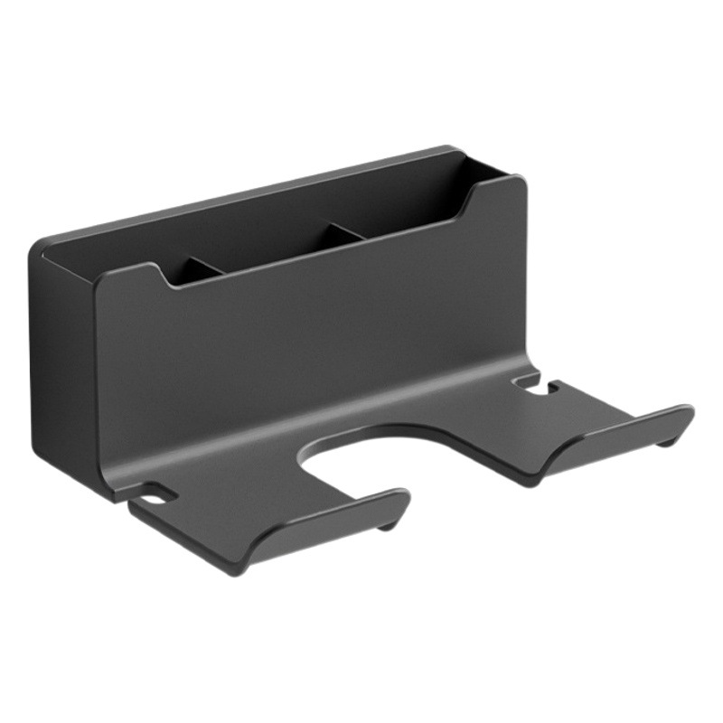 Hair dryer storage rack punch-free toilet hair dryer storage bracket bathroom wall-mounted hair dryer storage rack