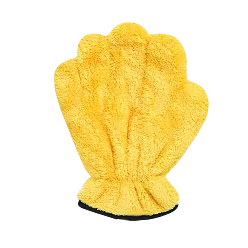 Toallas de absorción de agua para mascotas transfronterizas gruesas guantes mágicos para perros bañados toallas de absorción de agua para gatos