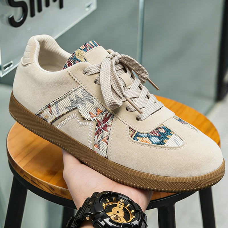 2026 New Model German Training Shoes for Men, Youth Retro Casual Shoes, Classic Student Sports Sneakers, Breathable and Odor-Resistant 2026 New Model German Training Shoes for Men, Youth Retro Casual Shoes, Classic Student Sports Sneakers, Breathable and Odor-Resistant