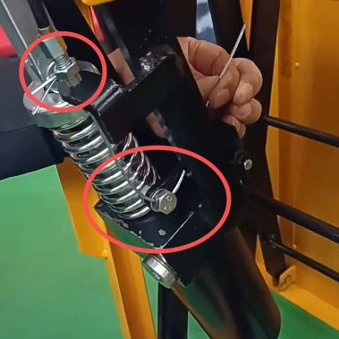Avtomobil fırlanan platformaları, Dedicated Pressure Relief Line Small