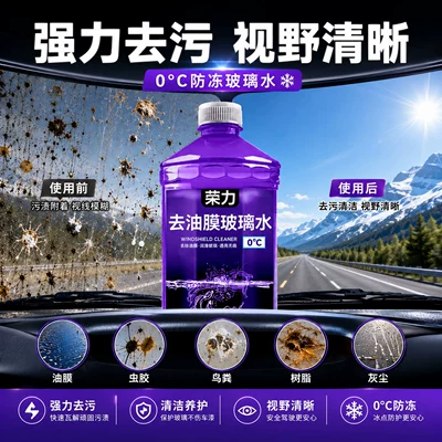 cleaning and maintenance for summer, Glass agent