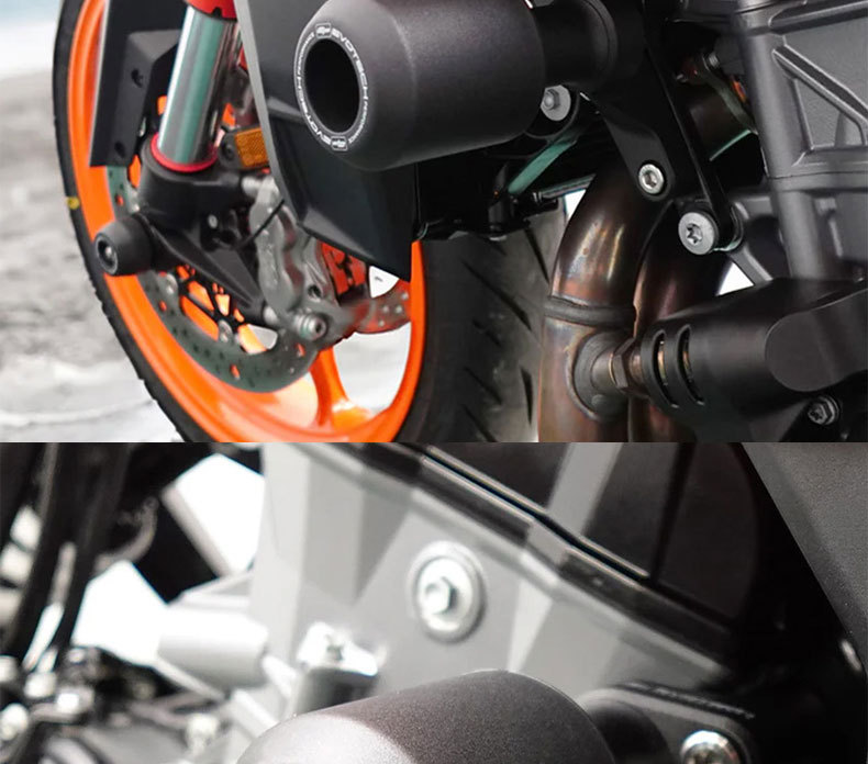 Suitable for Ktm Duke 990 2024-2025 Engine Modified Ep Anti-Fall Ball Rubber Body Bumper