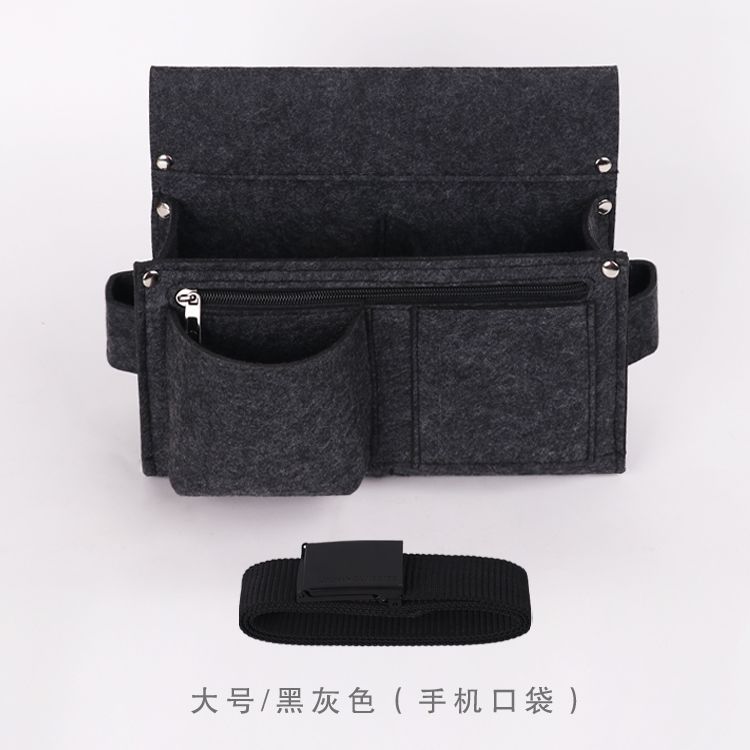 bolso de clavos bolso de clavos bolso de herramientas especiales carpintería tipo cinturón bolso de clavos resistente al desgaste sitio de construcción bolso de carpintero bolso de cintura