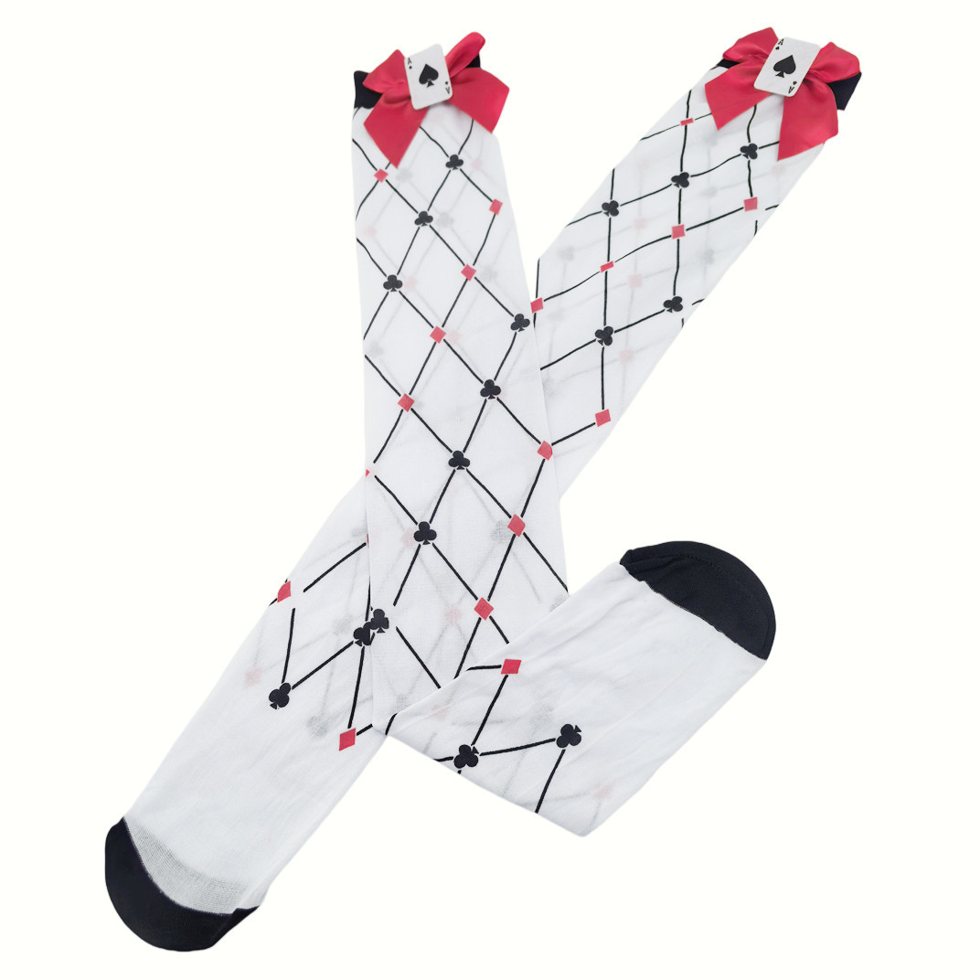 Los fabricantes suministran las medias del Festival del partido de Halloween Festival visten accesorios de ropa calcetines sobre la rodilla calcetines de sangre calcetines de enfermera