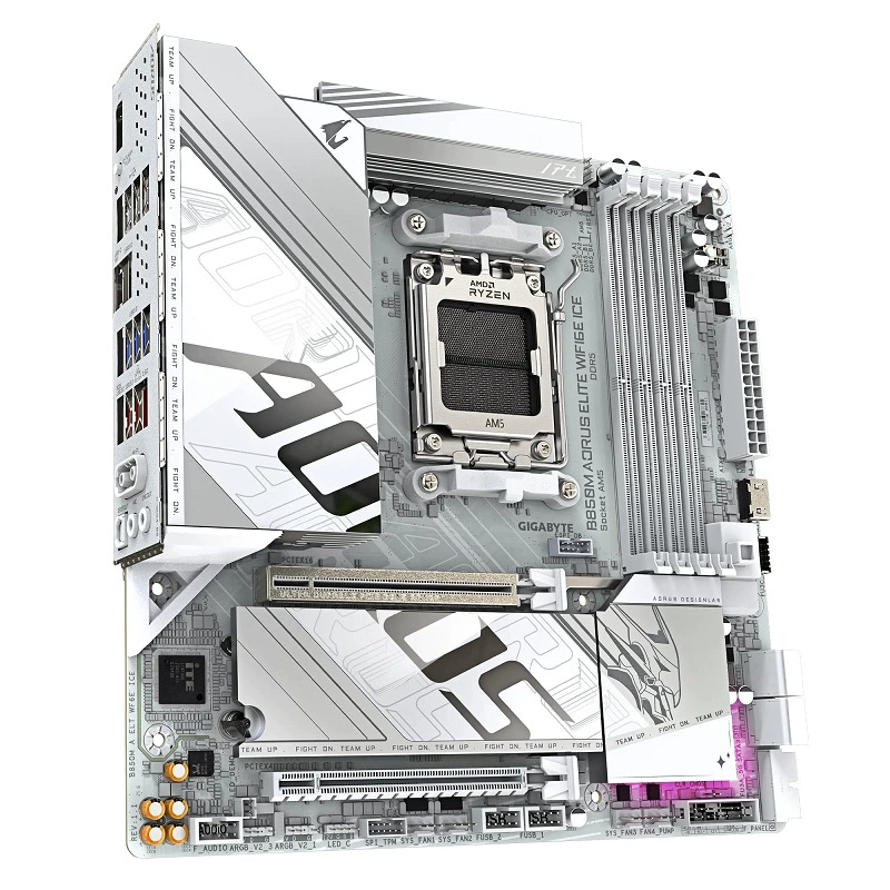 Материнская плата ICE B850M AORUS ELITE WIFI6E D5, поддержка процессоров 9700X 9800X3D