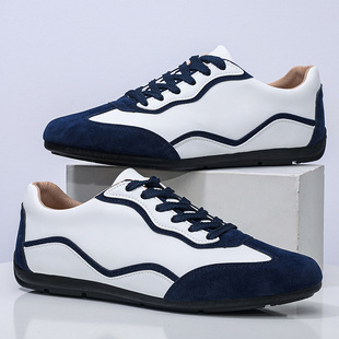 Men's Shoes Trendy Shoes Summer New Arrival Men's Fashionable All-Match Forrest Gump Shoes Vintage Casual Shoes Sports Low-Top Lace-Up Men's Shoes