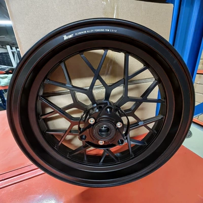 Nine-B No.1 front wheel rim UMFCUQIN1S 12inch NE wheel hub modified for Maverick, thickened and fixed for off-road use