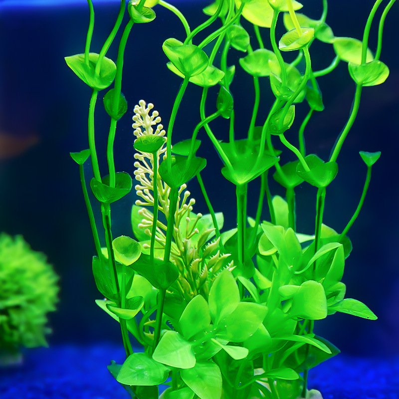 Simulación de guisantes, plantas acuáticas, tanques de tortugas, flores de plástico, guisantes, plantas de venta caliente transfronterizas, decoración de bonsai de acuario
