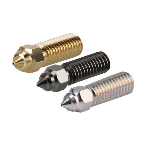 3D Printer Nozzle Creation 3D K1Max High Speed ​​High Flow Nozzle High Temperature Resistant Brass Extruder Hardening