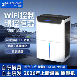 跨境负离子家用压缩机除湿机空气净化吸湿器回南天干燥除潮抽湿机