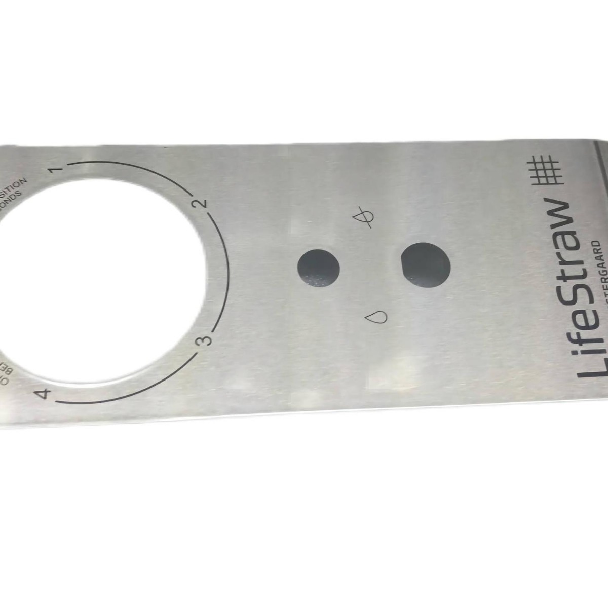 五金冲压件—304不锈钢丝印面板