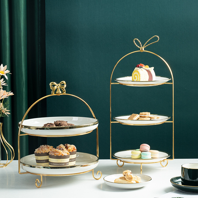 甜品架+盘