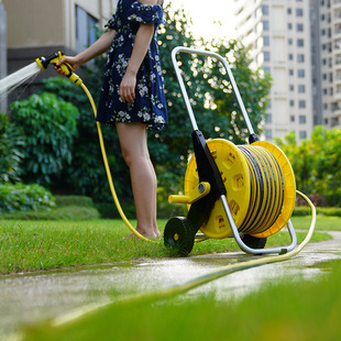 Water pipe hose for household watering garden watering nozzle artifact car washing water storage car Winder