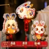 Doll, flashlight PVC, white rabbit, 3 pieces