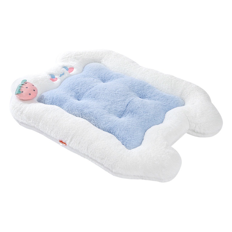 Estera del gato para dormir gato estera para dormir Nido de gato alfombra del piso del animal doméstico caliente nido de perro cuatro estaciones universal almohada estera del perro