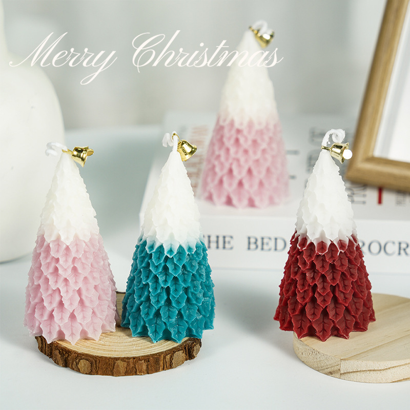 クリスマスツリークリスマスキャンドルクリエイティブクリスマスプレゼント雰囲気パーティー装飾クリスマスアロマキャンドルお土産|undefined