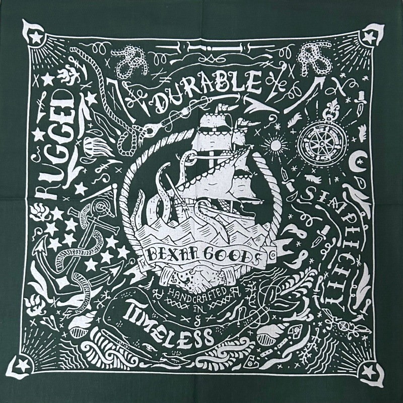 Military green bottom navigation