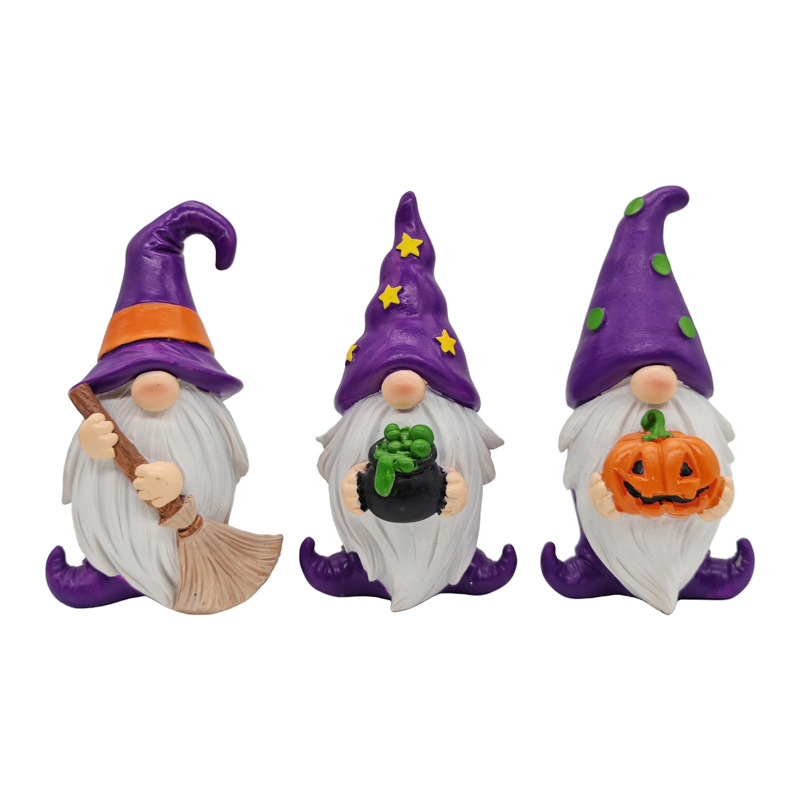 Amazonの人気樹脂工芸品ハロウィンノーム像装飾品パーティーデコレーションのクロスボーダー限定供給|undefined