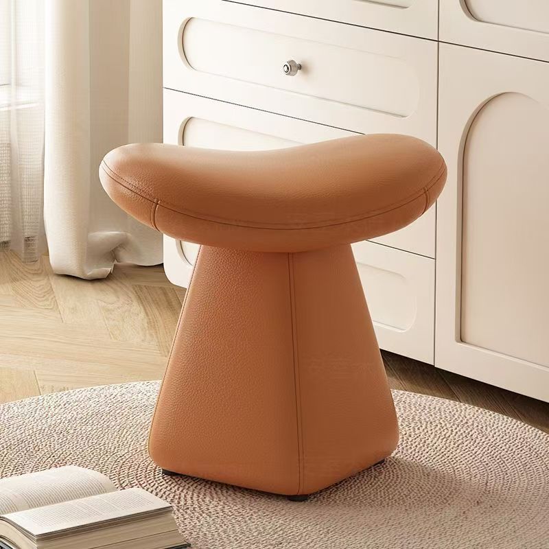 밝은 오렌지색(스폰지 스타일) 원목 프레임