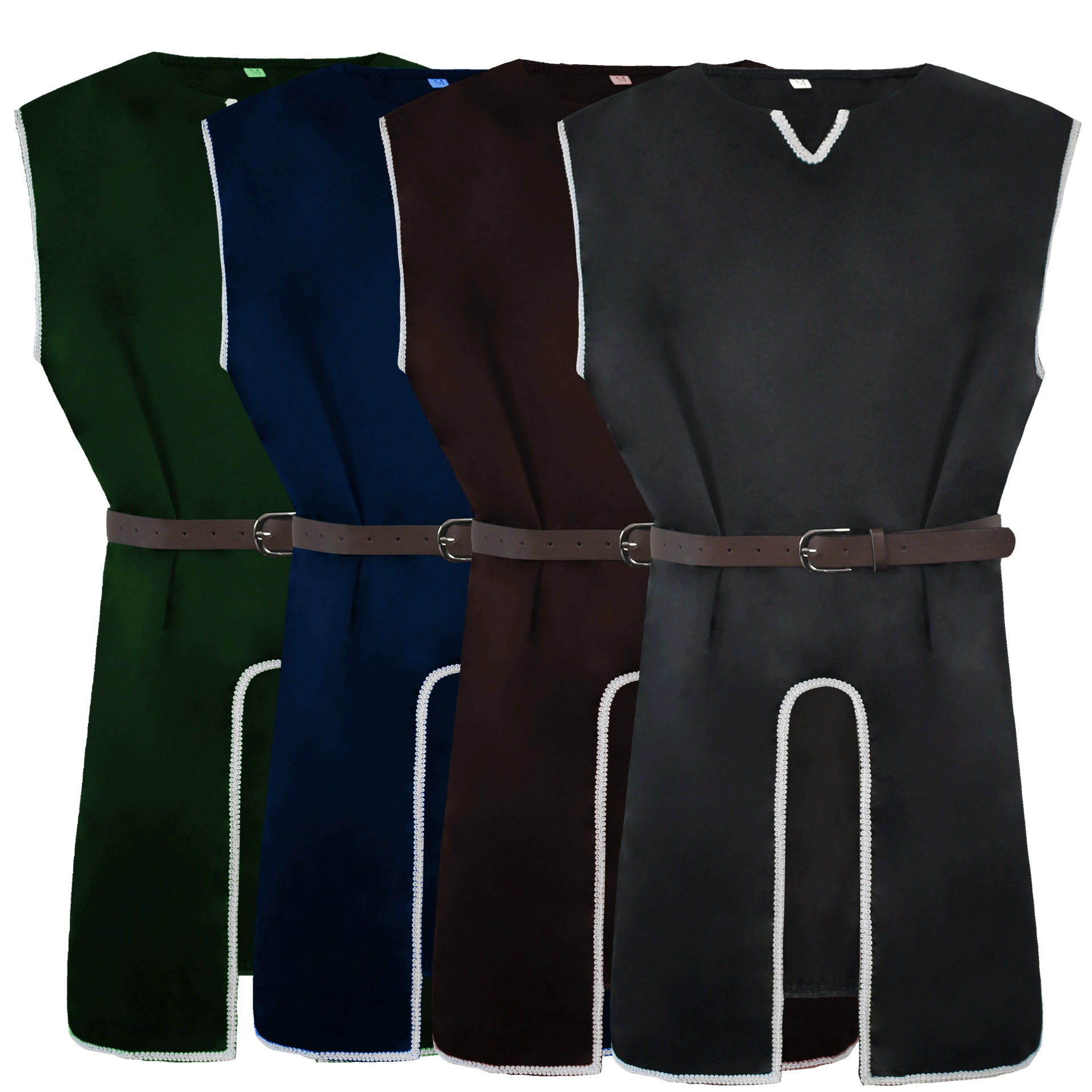 Средневековый мужской ретро-корсет рыцаря с круглым вырезом, халат на Хэллоуин, боевой воин, косплей, костюм, готовый к продаже