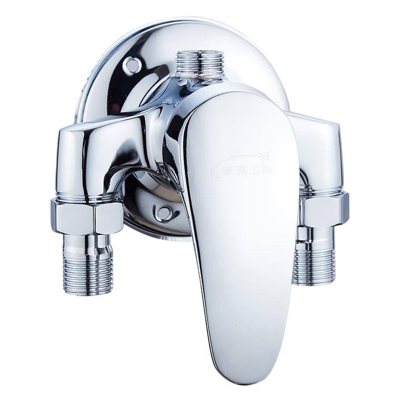 Factory direct open bath shower faucet cold and hot water open pipe mixing valve solar water valve