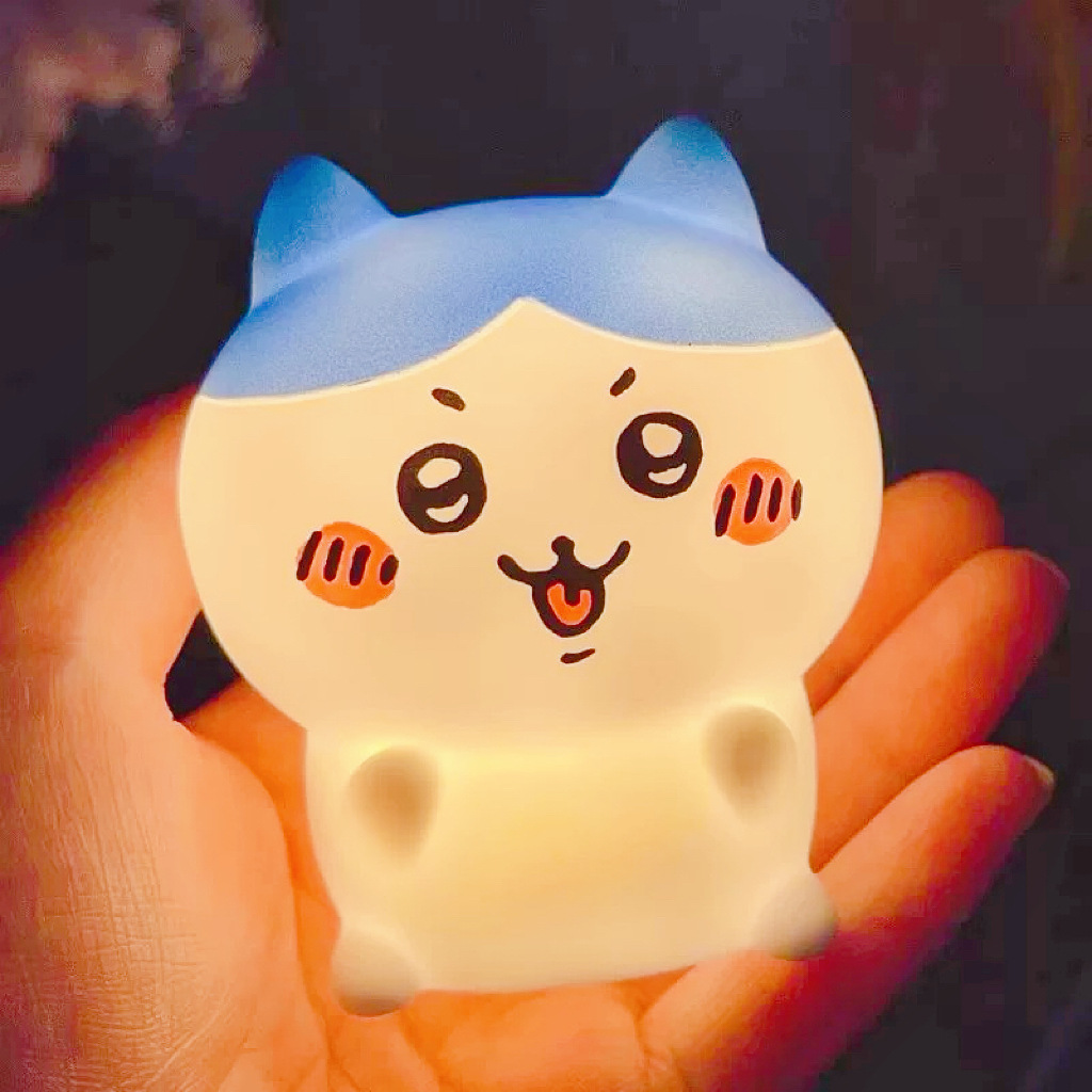 Sanrio dibujos animados linda luz nocturna Yugui perro regalo de cumpleaños al por mayor mercado nocturno estilo caliente puesto juguetes luminosos