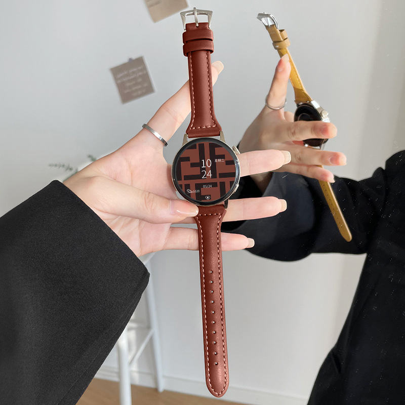 Pin buckle small waist-reddish brown [pin buckle]