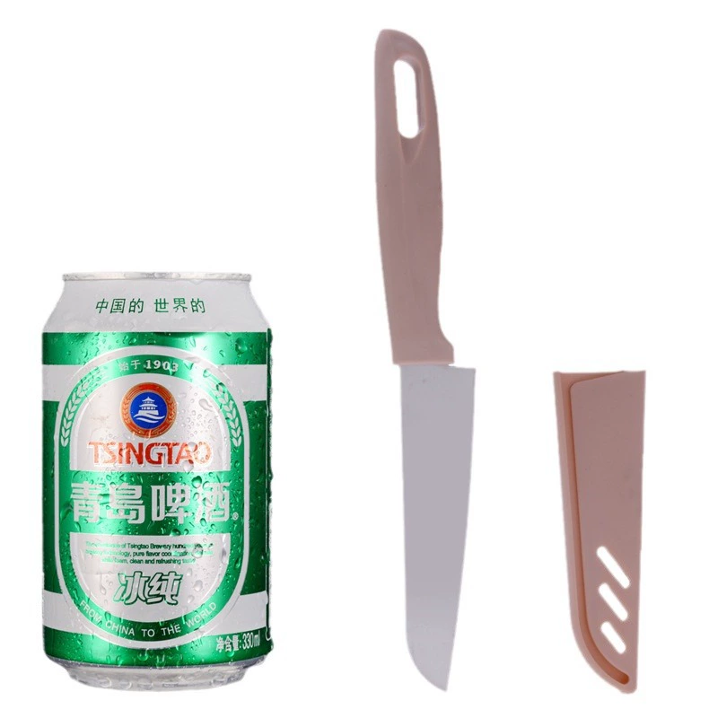 Foldable Stainless Steel Fruit Peeler Knife, Portable Multifunctional Melon & Peeling Tool