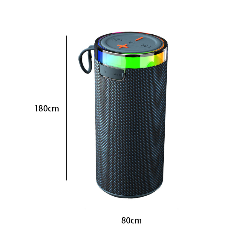 クロスボーダーカラフルな防水 Bluetooth スピーカーワイヤレス屋外ポータブルミニサブウーファーポータブル自転車カップホルダースピーカー|undefined