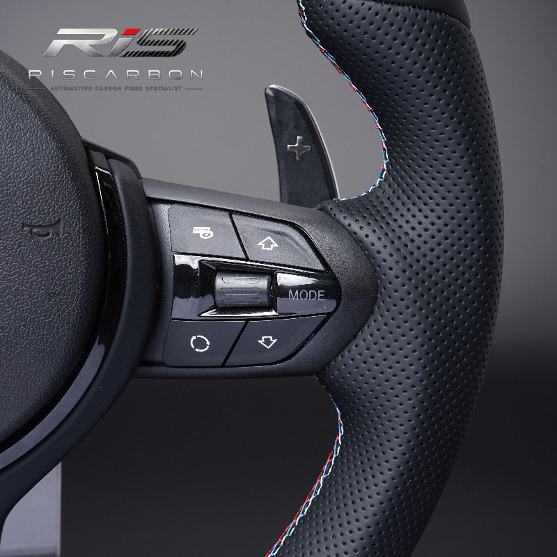Suitable for Bmw Flat-Bottomed Black Warrior Steering Wheel E70E71E90E81E82E87E88E84E89E91E92E93