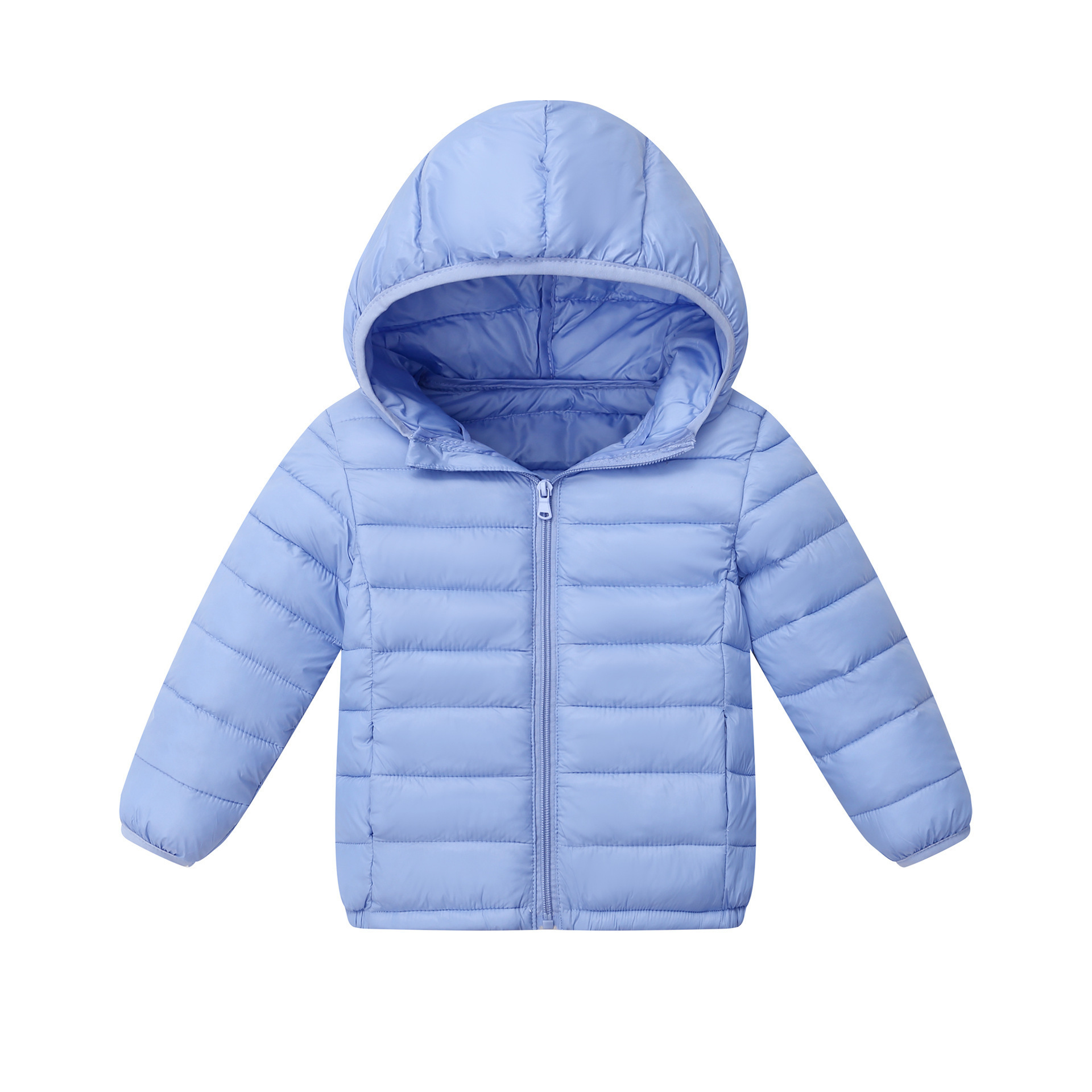 2025 nuevo vestido de algodón de plumón para niños ropa de algodón para bebés abrigo de niñas y niños chaqueta de plumón ligera