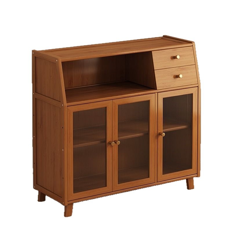 Gabinete de cocina multifuncional contra la pared, cocina simple, varios armarios de artefactos mágicos, comedor casero moderno.