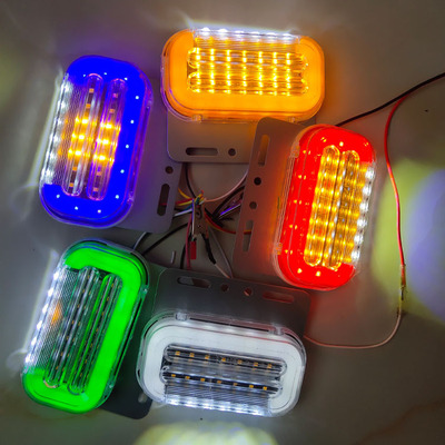 跨境出口 24VLED導光流水邊燈卡車邊燈貨車邊燈 源頭工廠供應