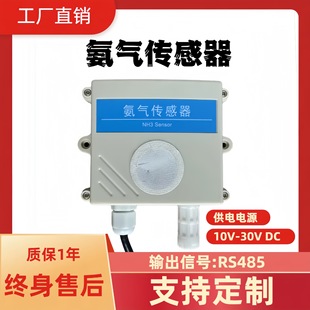 4-20mA Ammonia Sensor Transmitter NH3 Sensor RS485 Modbus Ammonia Transmitter Probe