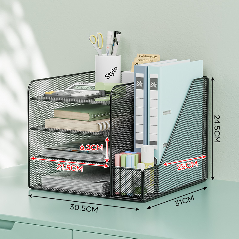 왼쪽의 클래식 Black-A4 콤비네이션 랙 ✓ ✓