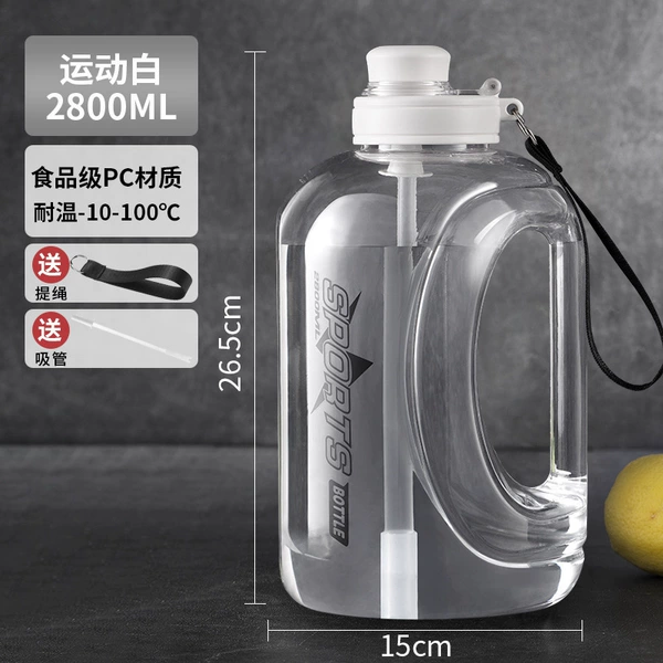 Simple model-white 2.8L+hand strap+straw#$&()