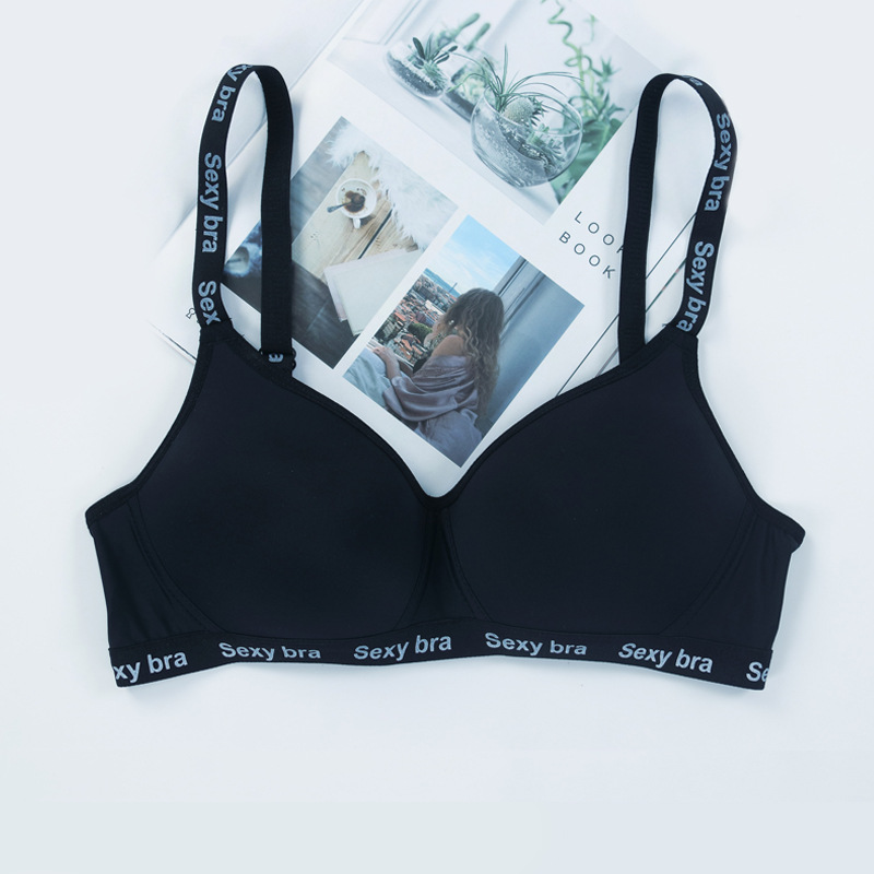 Brillante sin marcas ligero sin anillo de acero sujetador de damas anti-caída soporte para juntar ropa interior cómoda transpirable sudeste asiático