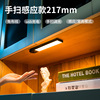 Metal interior lighting for wardrobe, physiological induction school night light, human sensor