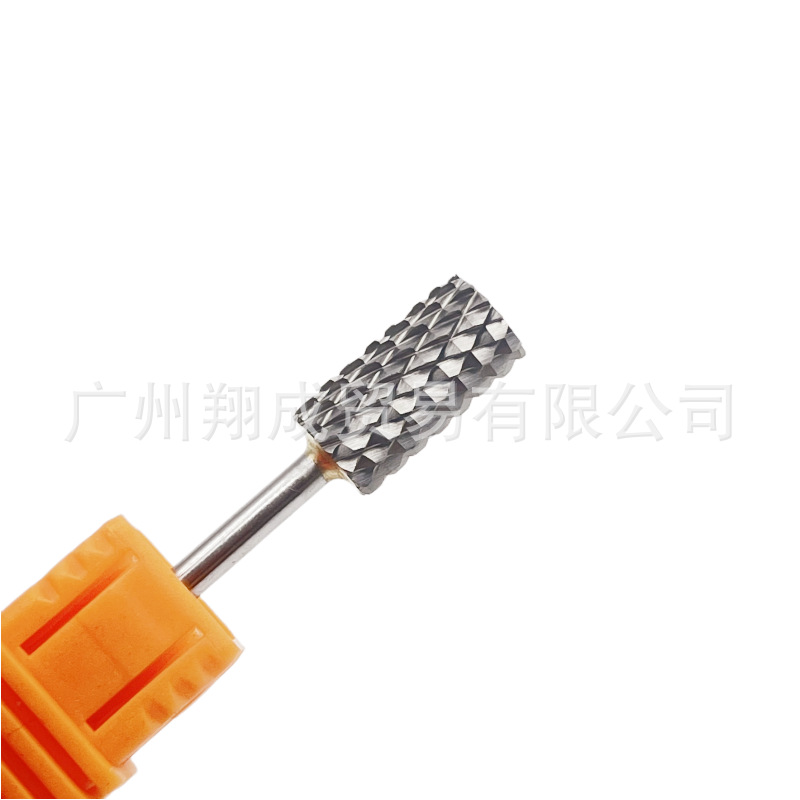 Nail art de gama alta frontal cabeza de molienda + eliminación de uñas de aleación de acero de tungsteno taladro de eliminación de uñas taladro tallado cabeza de molienda