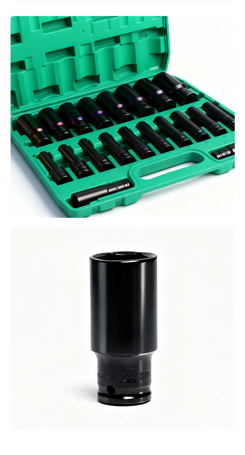 Multifunctional Pneumatic Socket Set, Auto Maintenance Hardware, Machine Repair Combination Set, Car Repair Ratchet Wrench