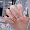 Highlighter for manicure, mountain tea, nail decoration, three dimensional mixed resin contains rose, internet celebrity