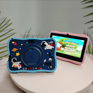 New 7-inch Cartoon Children's Tablet IPS Screen with IWAWA Parental Control Drop Protection Handwriting Smart