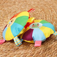 小狗户外软毛绒飞盘金毛边牧训犬互动神器宠物小型犬狗狗耐咬玩具