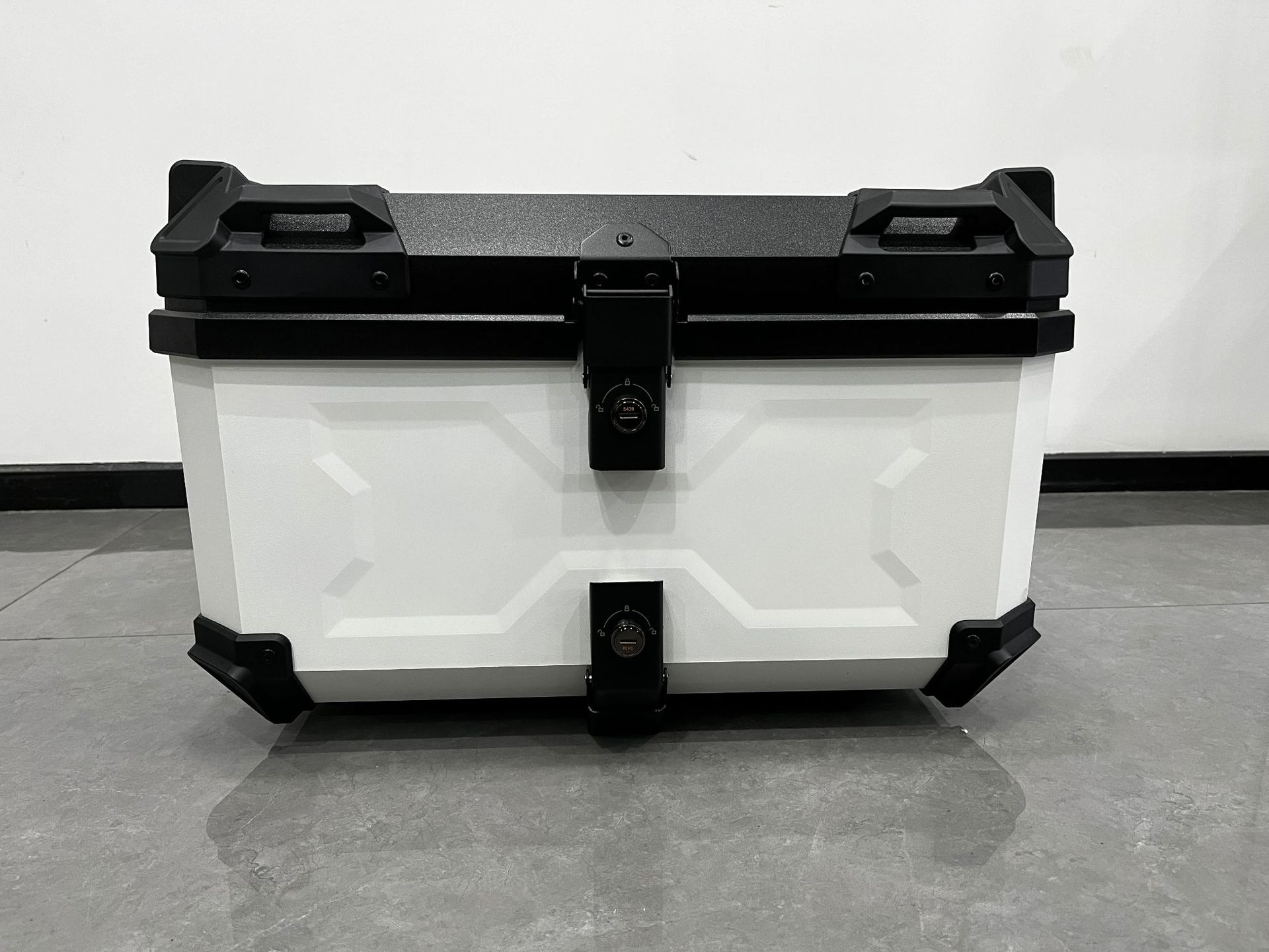 58L Electric Vehicle Rear Trunk Plastic Trunk Abs Plastic Box Storage Box Tool Box Scooter Large Capacity