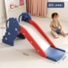 Blue dinosaur, slide