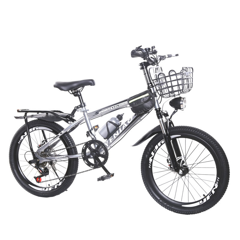 新しい子供用自転車マウンテンバイクディスクブレーキ衝撃吸収可変速車男の子と女の子小学生自転車自転車可変速|undefined