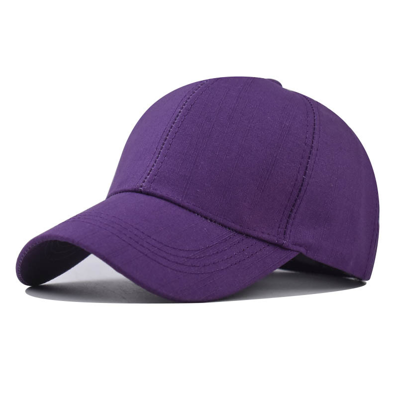 Cross-border multi-color de viaje de alta calidad gorra de béisbol de algodón de color sólido tablero de luz gorra de béisbol todo-Partido sombrero para el sol