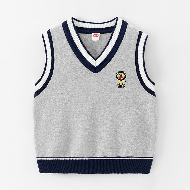 (Wholesale), sweater for boys, fleece autumn children's vest sleevless 5
